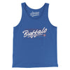 Buffalo Retro Men/Unisex Tank Top-True Royal-Allegiant Goods Co. Vintage Sports Apparel