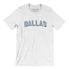 Dallas Varsity Men/Unisex T-Shirt-White-Allegiant Goods Co. Vintage Sports Apparel