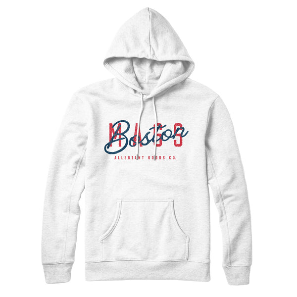 Boston Overprint Hoodie - Allegiant Goods Co.