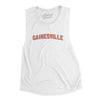 Gainesville Varsity Women's Flowey Scoopneck Muscle Tank-White-Allegiant Goods Co. Vintage Sports Apparel