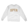 Sfca Varsity Midweight Crewneck Sweatshirt-White-Allegiant Goods Co. Vintage Sports Apparel