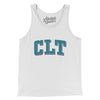 Clt Varsity Men/Unisex Tank Top-White-Allegiant Goods Co. Vintage Sports Apparel