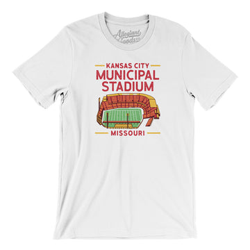 Municipal Stadium Kansas City Unisex Retro T-shirt