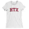 Htx Varsity Women's T-Shirt-White-Allegiant Goods Co. Vintage Sports Apparel