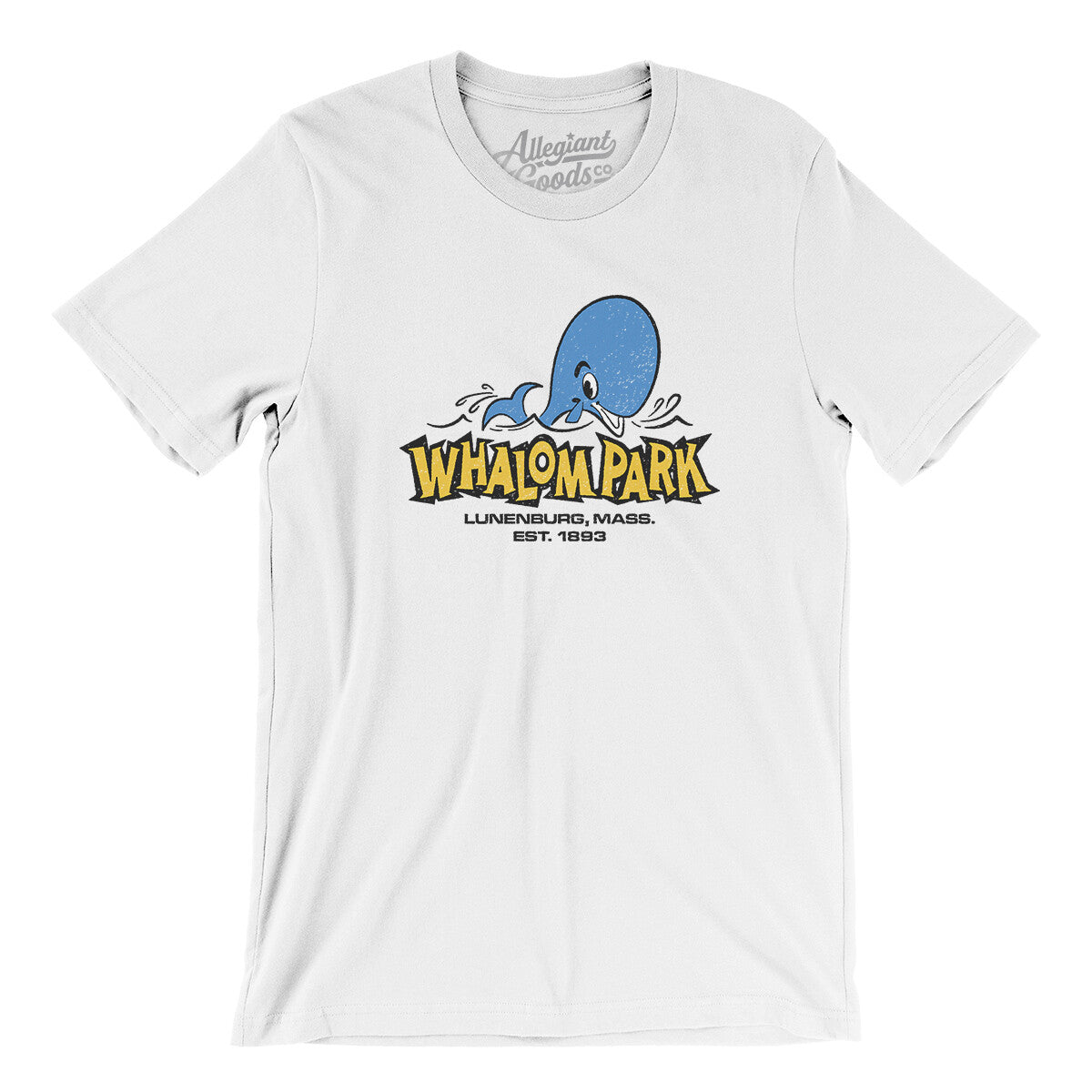 Whalom Park Amusement Park Men/Unisex T-Shirt - Allegiant Goods Co.