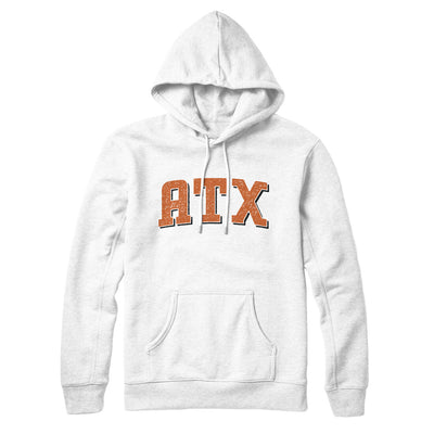 Atx Varsity Hoodie-White-Allegiant Goods Co. Vintage Sports Apparel