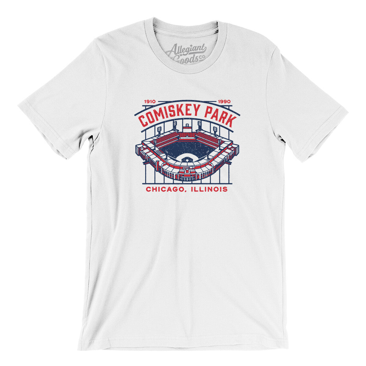 Comiskey Park Men/Unisex Raglan 3/4 Sleeve T-Shirt - Allegiant Goods Co.