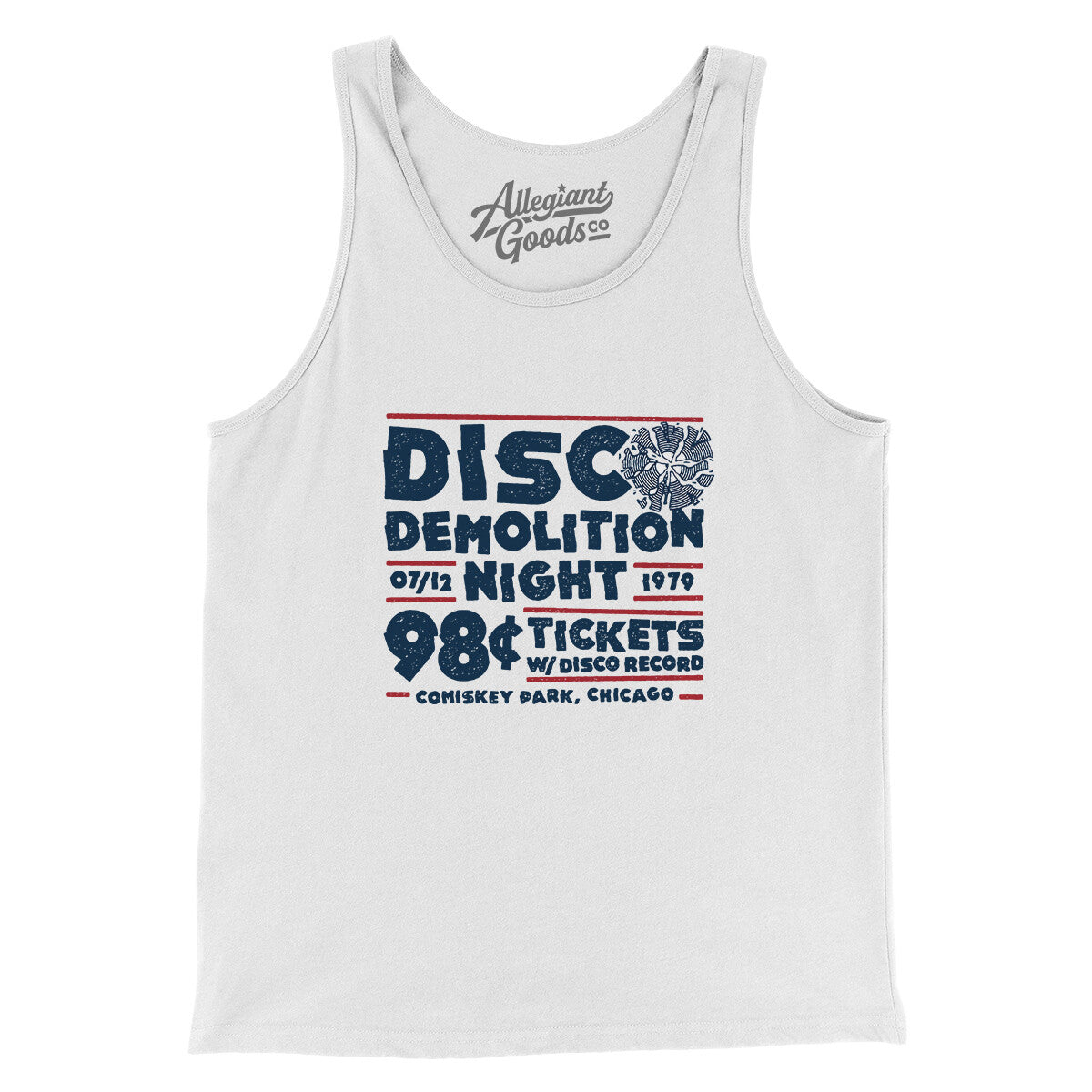 Disco Demolition Night Men/Unisex Raglan 3/4 Sleeve T-Shirt - Allegiant  Goods Co.